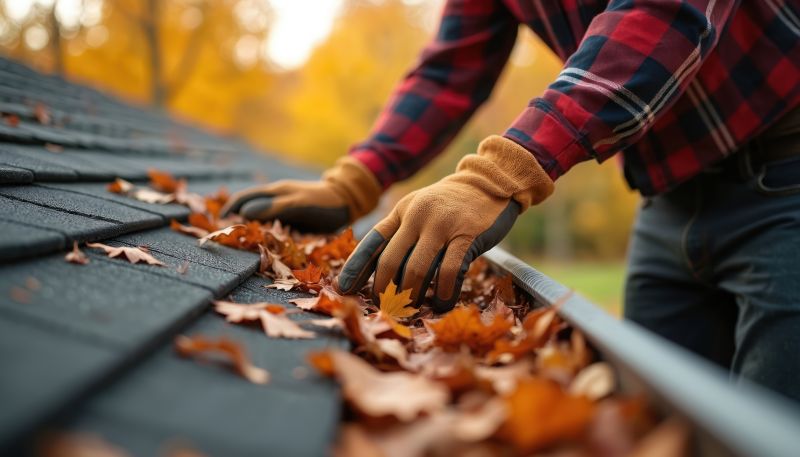 Autumn Gutter Cover Service
